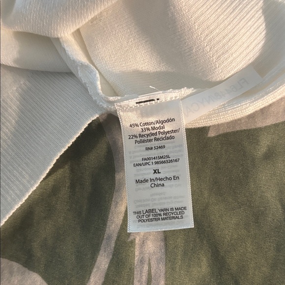 White Tank Top with lemon Embroidery - Picture 6 of 6